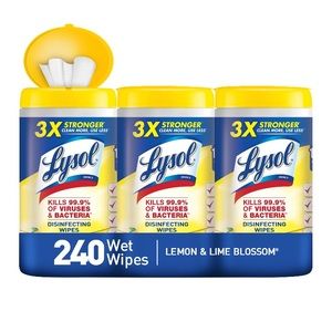 🌻- - Brand new Lysol disinfecting wipes 240…